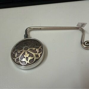 Brighton Silver Filigree Purse Hook Ferrara NWT